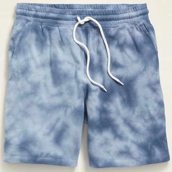 tie dye shorts old navy